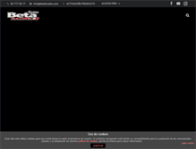 Tablet Screenshot of betatrueba.com